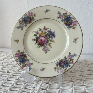 Black Knight Meissen Collection Bread Plate 6.25” from Bavaria, Germany